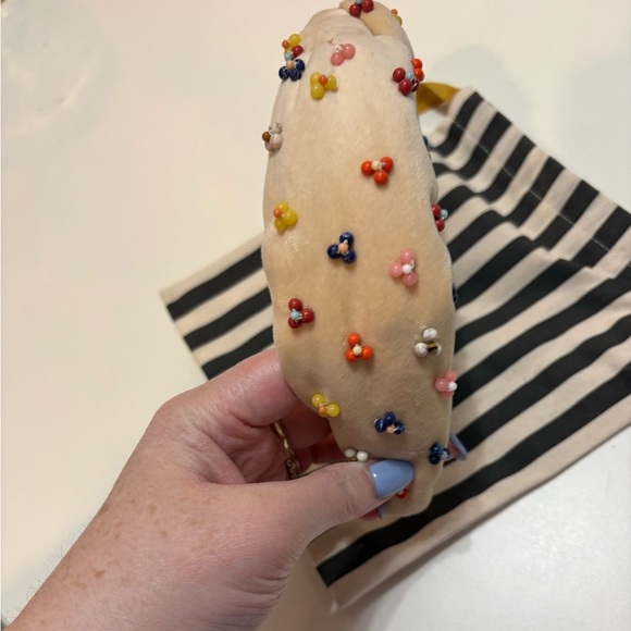 Lele Sadoughi beaded headband - Picture 2 of 5